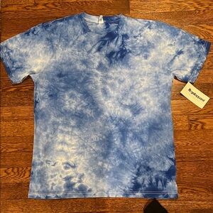 Super soft Blue Tie-Dye T-Shirt